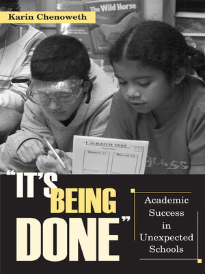 cover image of "It's Being Done"